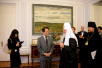 29 августа 2012 года. Встреча Cвятейшего Патриарха Кирилла с Чрезвычайным и Полномочным Послом Японии в Российской Федерации Харада Тикахито