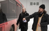 Автобус помощи бездомным Фонда Димитрия Солунского выйдет в первое ночное дежурство по Петербургу 19 декабря