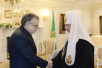 Зустріч Святішого Патріарха Кирила з міністром з питань міжнародного співробітництва та інтеграції Італії Андреа Ріккарді