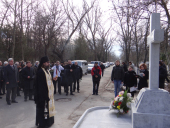 La cimitirul central din Sofia a fost inaugurată o cruce de pomenire, dedicată bejenarilor ruși înmormântați în Bulgaria