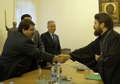 Митрополит Волоколамский Иларион встретился с делегацией сирийской курдской партии «Демократический союз»