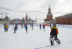 Открытие турнира по русскому хоккею на Кубок Патриарха в Москве