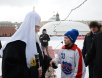 Открытие турнира по русскому хоккею на Кубок Патриарха в Москве