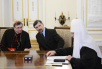Întâlnirea Preafericitului Patriarh Chiril cu președintele Consiliului pontifical pentru promovarea unității creștine cardinalul Kurt Koch