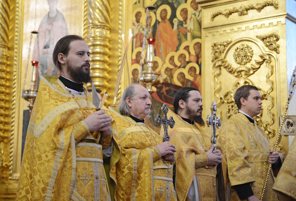 Патріарше служіння в Миколо-Угреському монастирі в день пам'яті святителя Миколая Чудотворця