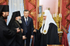 Ântâlnirea Preafericitului Patriarh Chiril cu guvernatorul regiunii Leningrad A.Iu. Drozdenko