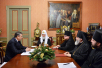 Ântâlnirea Preafericitului Patriarh Chiril cu guvernatorul regiunii Leningrad A.Iu. Drozdenko