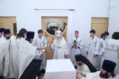 Митрополит Ювеналий освятил храм в исправительной колонии в Дмитровском районе Московской области