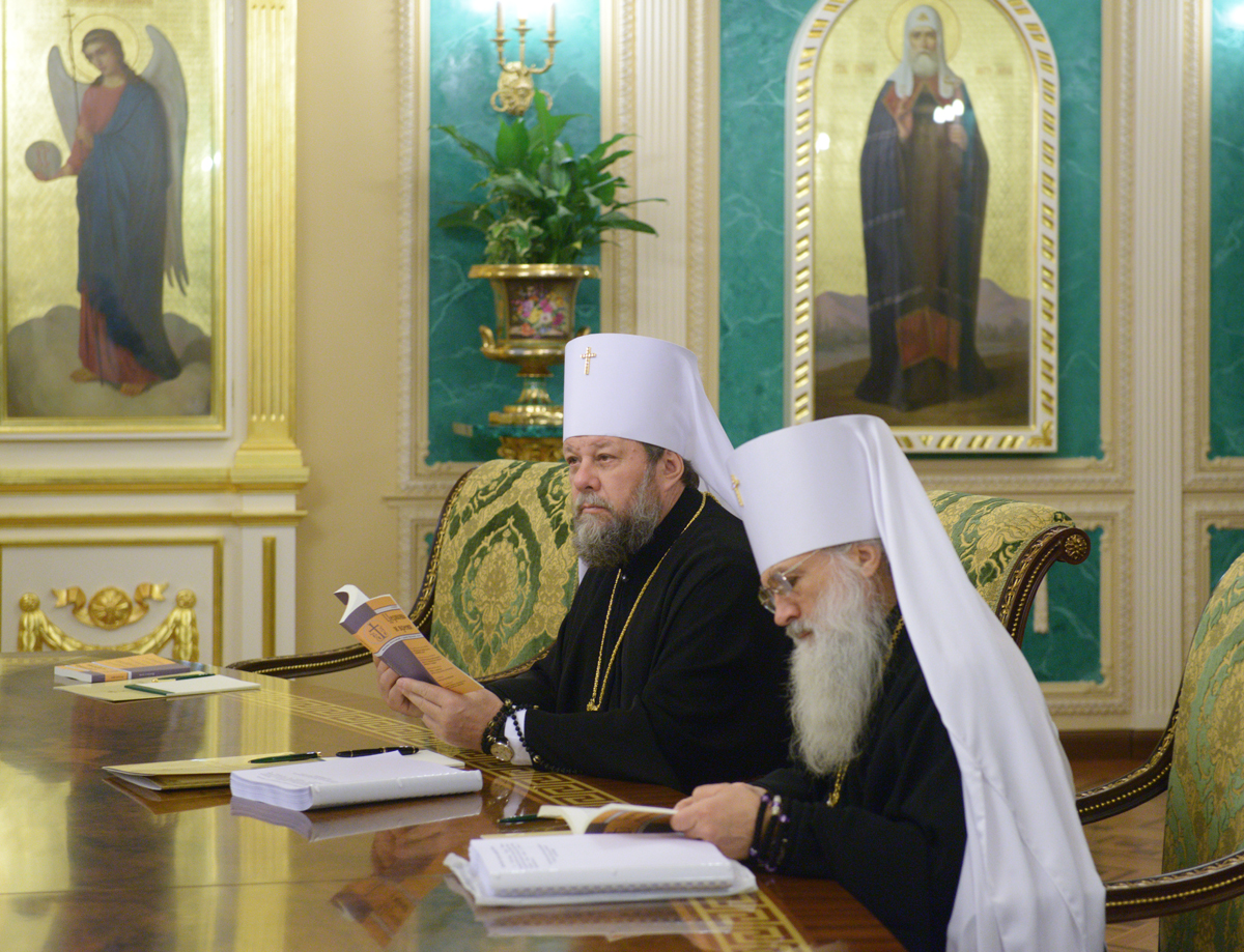 Заседание Священного Синода Русской Православной Церкви от 25 декабря 2013 года