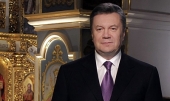 Поздравление с Рождеством Христовым Президента Украины В.Ф. Януковича