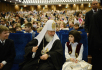 Посещение Святейшим Патриархом Кириллом Рождественского праздника в Государственном Кремлевском дворце