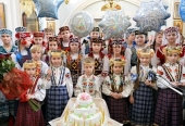 Митрополит Мінський Павел привітав зі святом Різдва Христового дітей з регіонів, постраждалих від Чорнобильської катастрофи