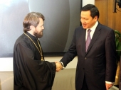 Mitropolitul de Volokolamsk Ilarion s-a întâlnit cu șeful Guvernului Mexicului