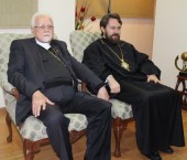 Președintele Departamentului pentru relații externe bisericești al Patriarhiei Moscovei s-a întâlnit cu ierarhii Patriarhiei Antiohiei, care își duc slujirea în America Latină
