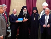Întâistătătorul Bisericii Antiohiene s-a întâlnit cu membrii delegației parlamentare din Rusia
