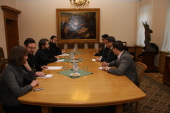 Mitropolitul de Volokolamsk Ilarion s-a întâlnit cu ambasadorul Egiptului în Rusia