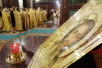 Божественная литургия в пятую годовщину интронизации Святейшего Патриарха Кирилла в кафедральном соборном Храме Христа Спасителя