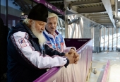 Vizita Patriarhului la Soci. Vizitarea obiectelor referitoare la clusterul de munte al Olimpiadei