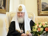 Cuvânt înainte al Preafericitului Patriarh Chiril adresat cititorilor ediției „Culegere de documente ale Bisericii Ortodoxe Ruse”