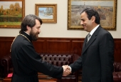 A avut loc întâlnirea președintelui Departamentului pentru relații externe bisericești cu ambasadorul Libanului în Rusia