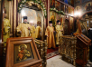 Slujirea Patriarhului în duminica Judecății de Apoi la biserica „Sfântul Arhanghel Mihail” în Tropariovo, or. Moscova. Hirotonia arhimandritului Victorin (Kostenkov) în treapta de episcop de Sarapul și Mojga