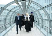 Preafericitul Patriarh Chiril s-a întâlnit cu colectivul metropolitanului din Moscova