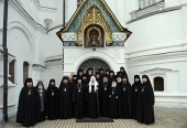 Патриаршее служение во вторник первой седмицы Великого поста в Новоспасском ставропигиальном монастыре