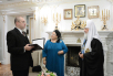 Întâlnirea Preafericitului Patriarh Chiril cu şeful casei regale a Rusiei marea ducesă Maria Vladimirovna