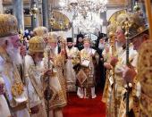 У день Торжества Православ'я Предстоятелі Помісних Православних Церков звершили Літургію в кафедральному Георгіївському соборі на Фанарі