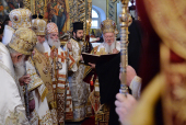 De ziua Triumfului Ortodoxiei Întâistătătorii Bisericilor Ortodoxe Locale au oficiat Liturghia la catedrala în cinstea sfântului Gheorghe în Fanar