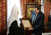 A avut loc întâlnirea Preafericitului Patriarh Chiril cu Preşedintele Republicii Srpska Milorad Dodik