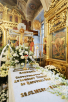 Панихида у гробницы приснопамятного Патриарха Алексия II в Благовещенском приделе Богоявленского кафедрального собора г. Москвы.