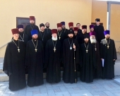 Arhiepiscopul de Piatigorsk Feofilact s-a întîlnit cu clerul protopopiatului Patriarhal în Turkmenistan
