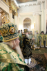 Патріарше служіння в день пам'яті благовірного князя Даниїла Московського в Даниловому ставропігійному монастирі