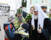 Патриаршее служение в день памяти благоверного князя Даниила Московского в Даниловом ставропигиальном монастыре