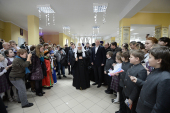 Первосвятительская поездка в Калининградскую епархию. Освящение нового корпуса гимназии при соборе Христа Спасителя в Калининграде