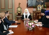 Встреча Святейшего Патриарха Кирилла с послом Болгарии в России Бойко Коцевым