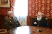 Встреча Святейшего Патриарха Кирилла с главнокомандующим и военнослужащими Внутренних войск МВД РФ