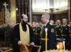 Патриаршее служение в Крестопоклонную неделю в Храме Христа Спасителя в Москве