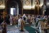 Патріарше служіння в Хрестопоклонну неділю в Храмі Христа Спасителя в Москві