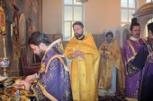 Голова Відділу зовнішніх церковних зв'язків Московського Патріархату звершив Божественну літургію в Цюріху