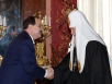 Зустріч Святішого Патріарха Кирила з послом Сирії в Росії