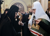 Preafericitul Patriarh Chiril a vizitat mănăstirea stavropighială în cinstea sfântului Alexie