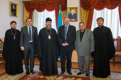 Состоялась встреча митрополита Астанайского и Казахстанского Александра и специального посланника ООН по свободе вероисповедания Хайнера Билефельдта
