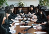 Председатель Синодального отдела по социальному служению встретился с братией Сретенского ставропигиального монастыря