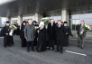 Vizita Patriarhului la Mitropolia de Sanct-Petersburg. Întâlnirea la aeroportul din Sanct-Petersburg