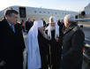 Vizita Patriarhului la Mitropolia de Sanct-Petersburg. Întâlnirea la aeroportul din Sanct-Petersburg