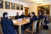 Митрополит Волоколамский Иларион возглавил заседание подгруппы по выработке общецерковного образовательного стандарта