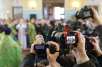 Vizita Patriarhului la Mitropolia de Sanct-Petersburg. Liturghia la catedrala „Acoperământul Maicii Domnului” în or. Gatcina