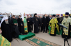 Vizita Patriarhului la Mitropolia de Sanct-Petersburg. Sfințirea pietrei de temelie a bisericii în cinstea aniversării a 700 de ani de la nașterea cuviosului Serghie de Radonej în Gatcina